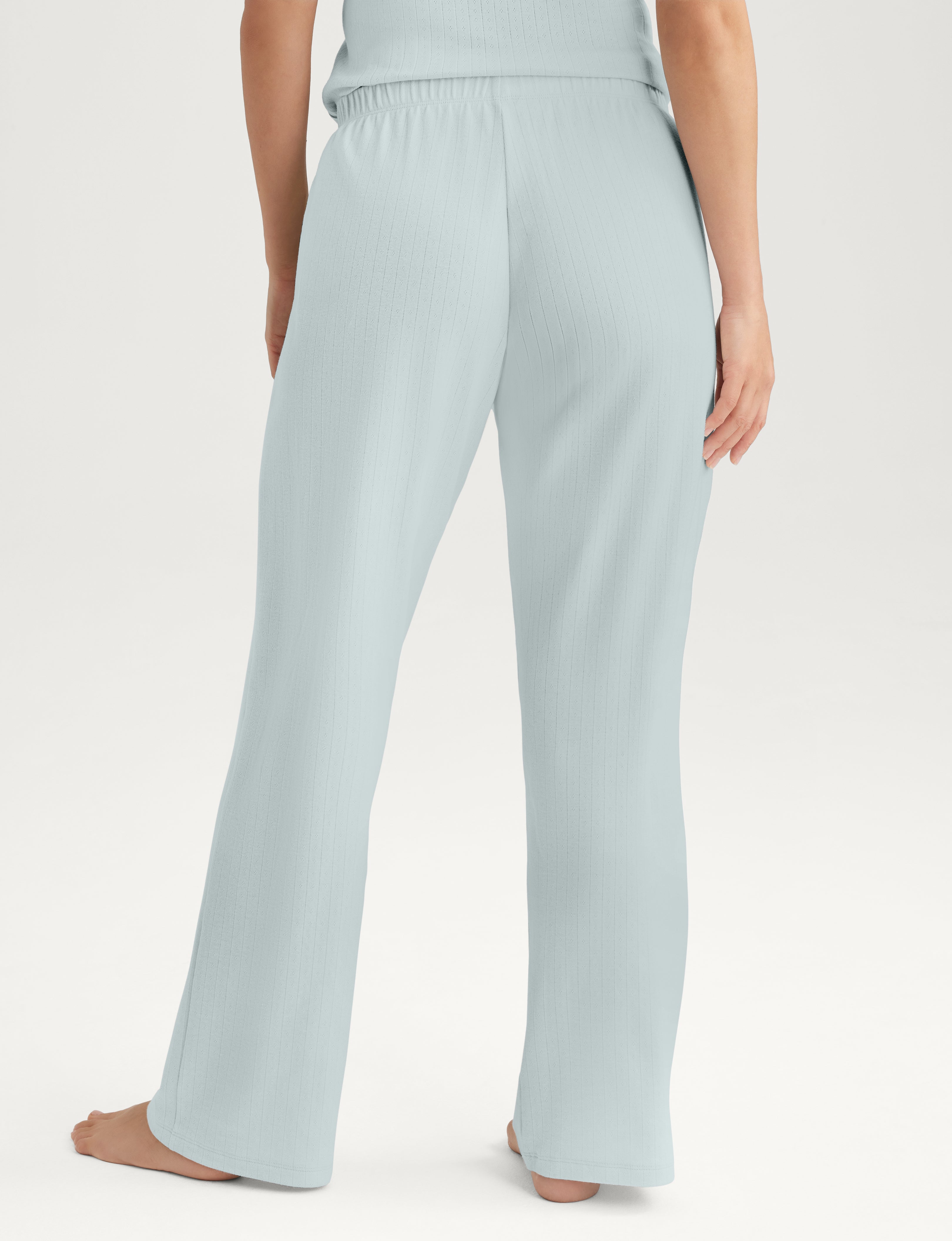 Women's Cotton Pointelle Rib Pant