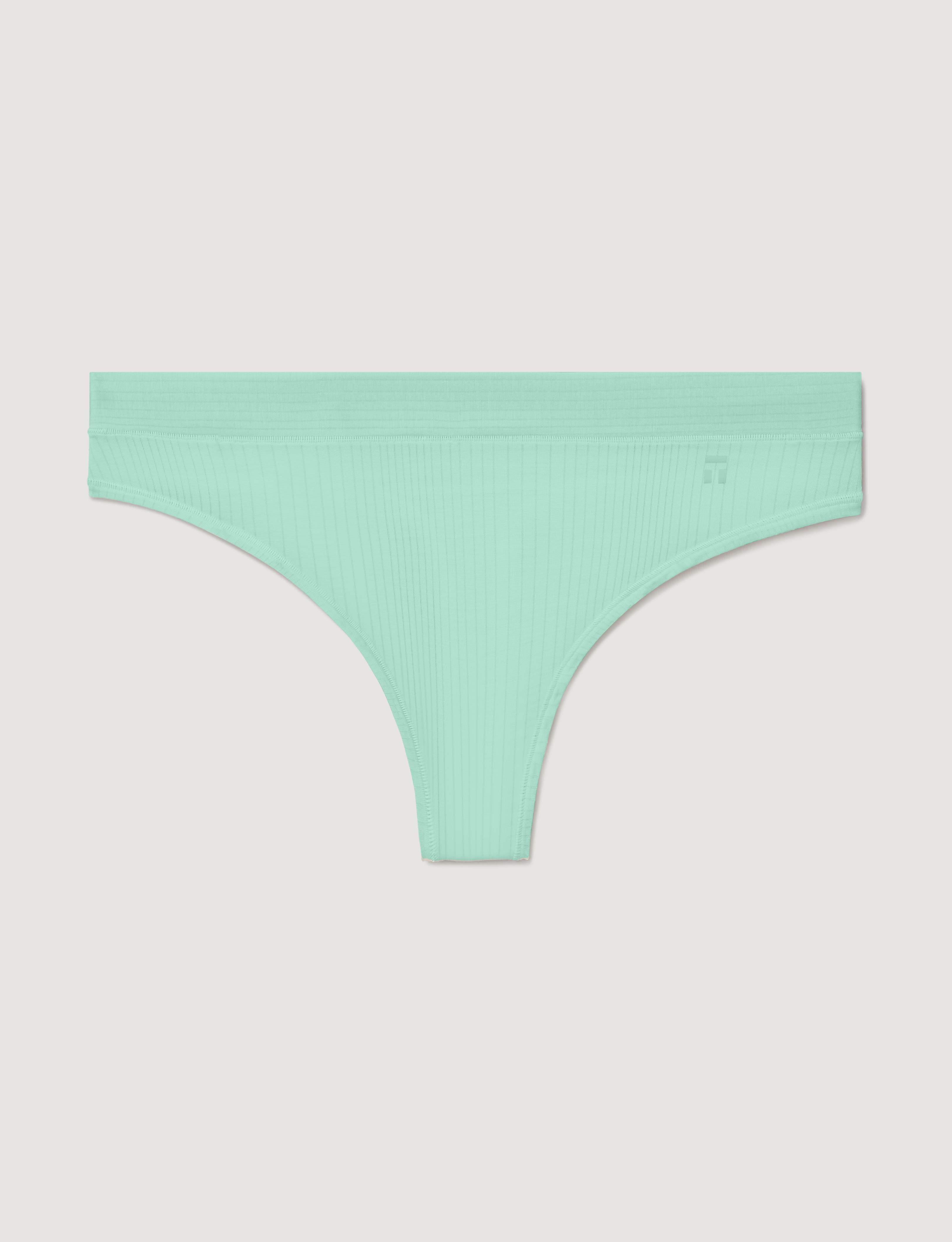 Women's Second Skin Luxe Rib Thong