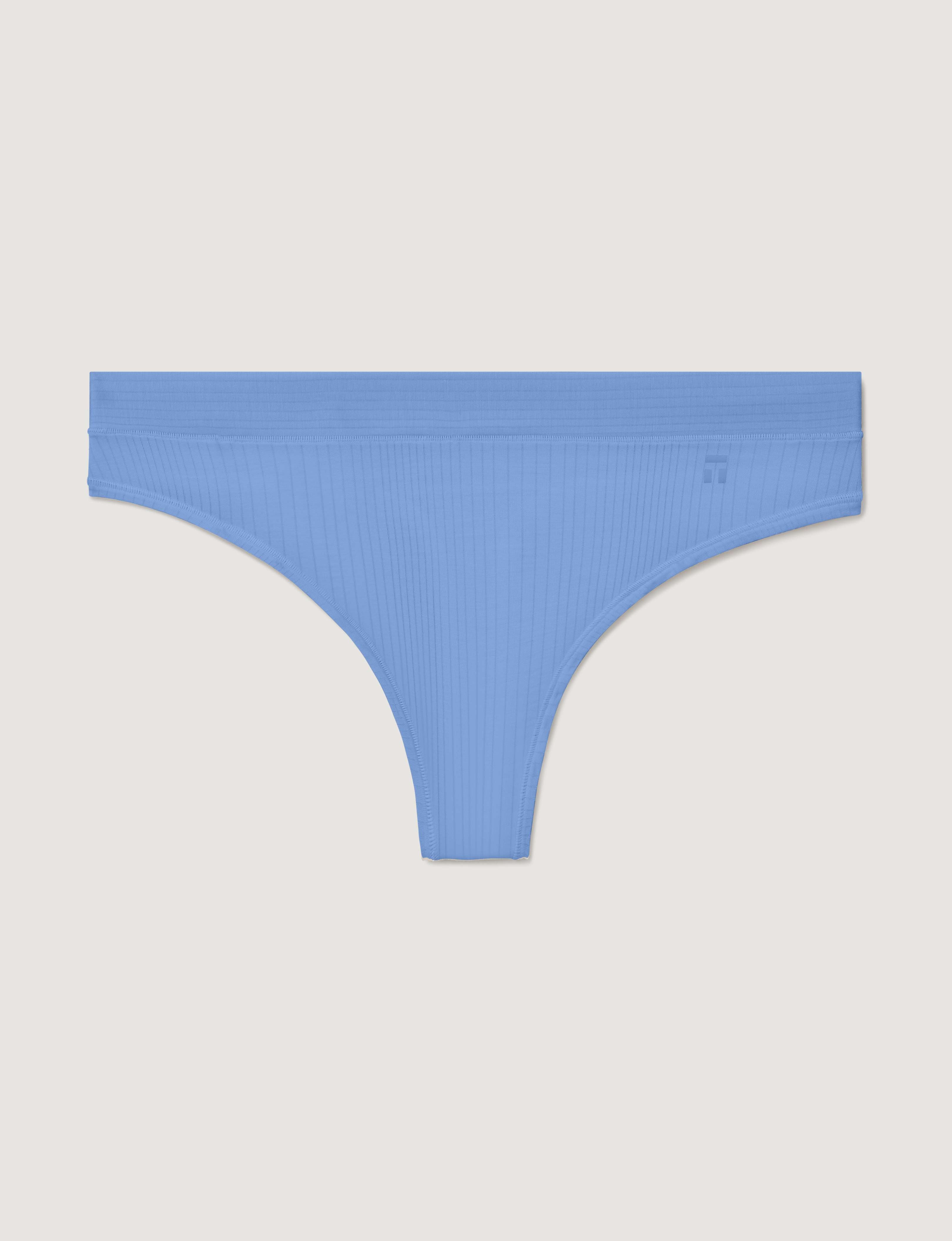 Women's Second Skin Luxe Rib Thong
