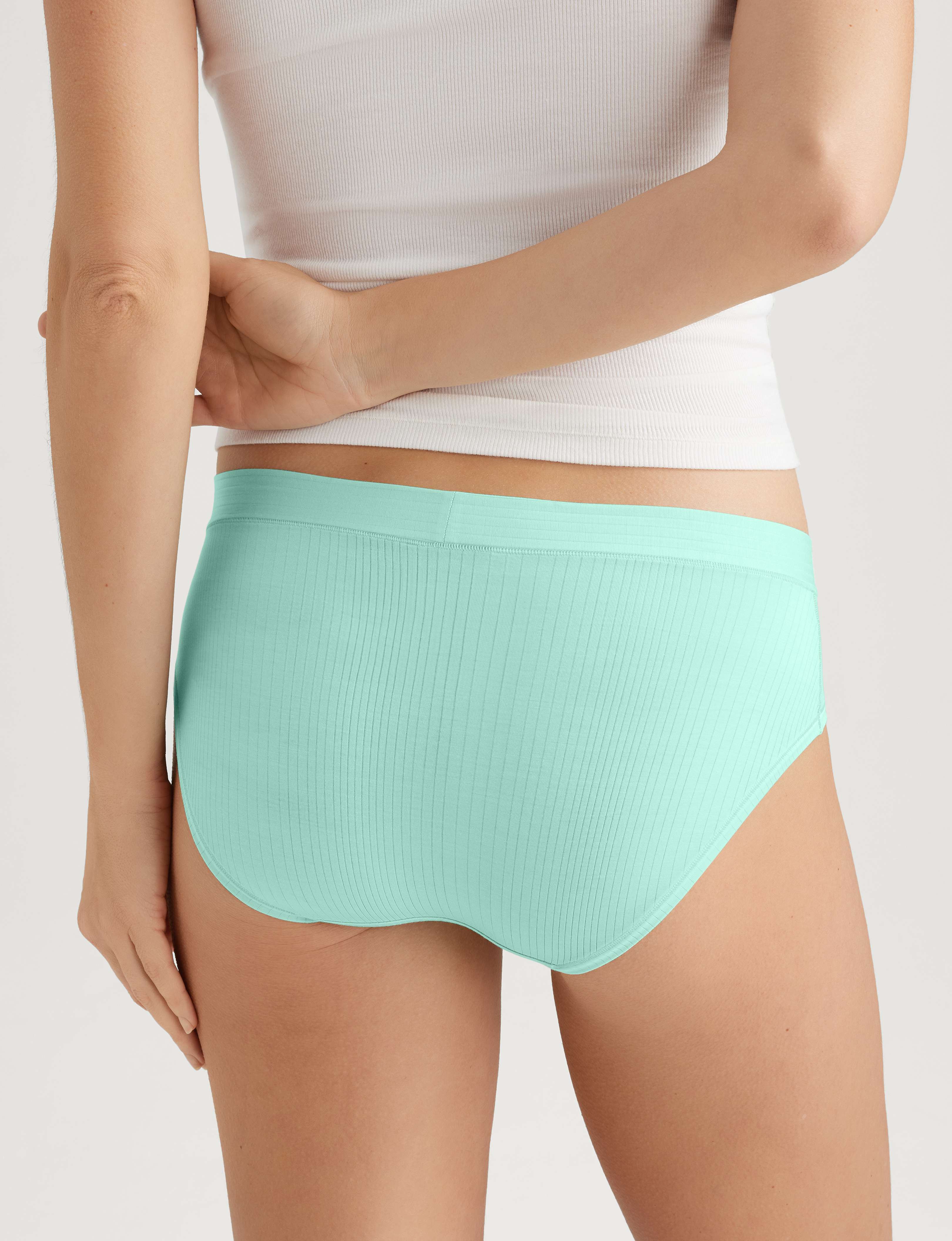Women's Second Skin Luxe Rib Brief