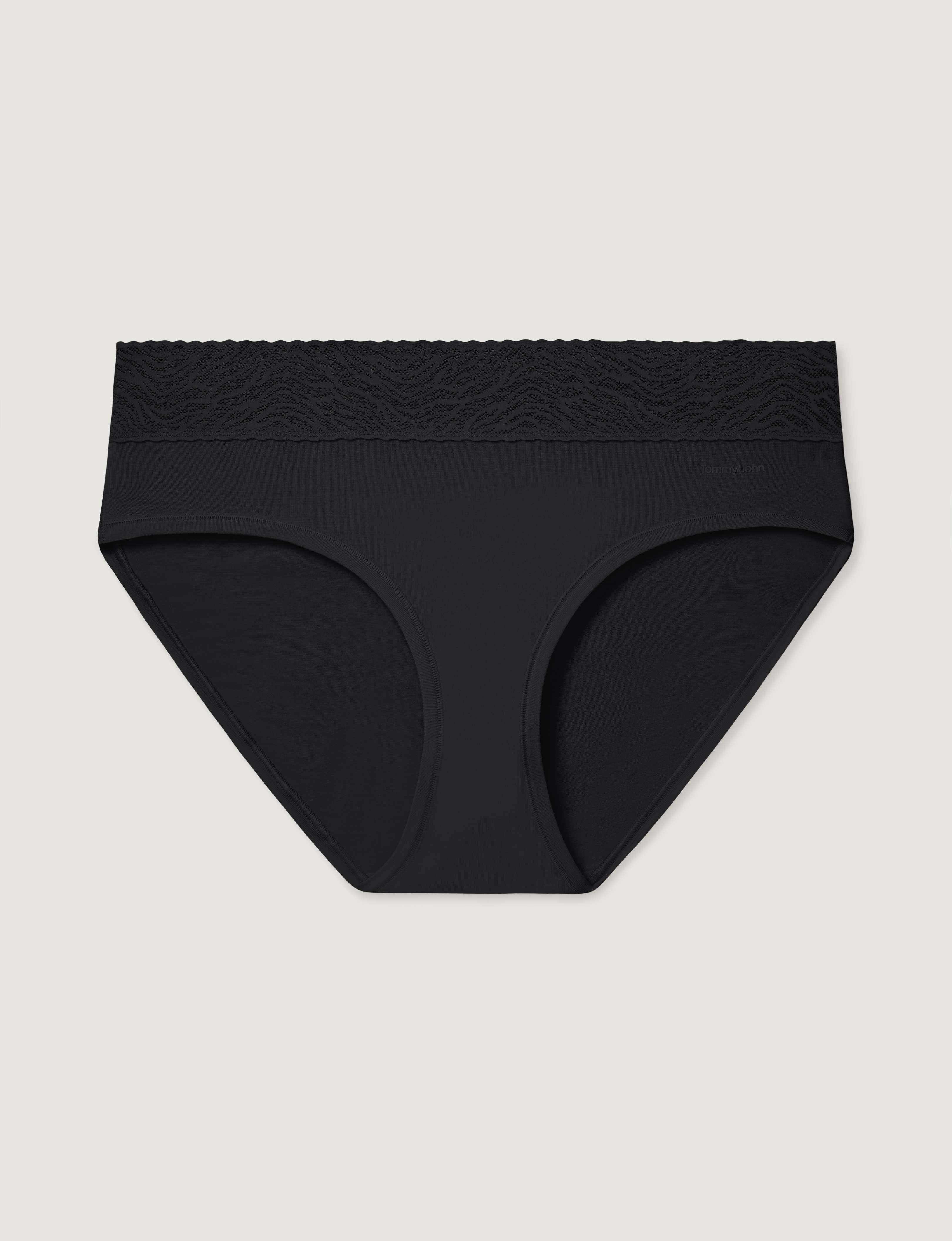 Women's Cool Cotton Brief, Lace Waist