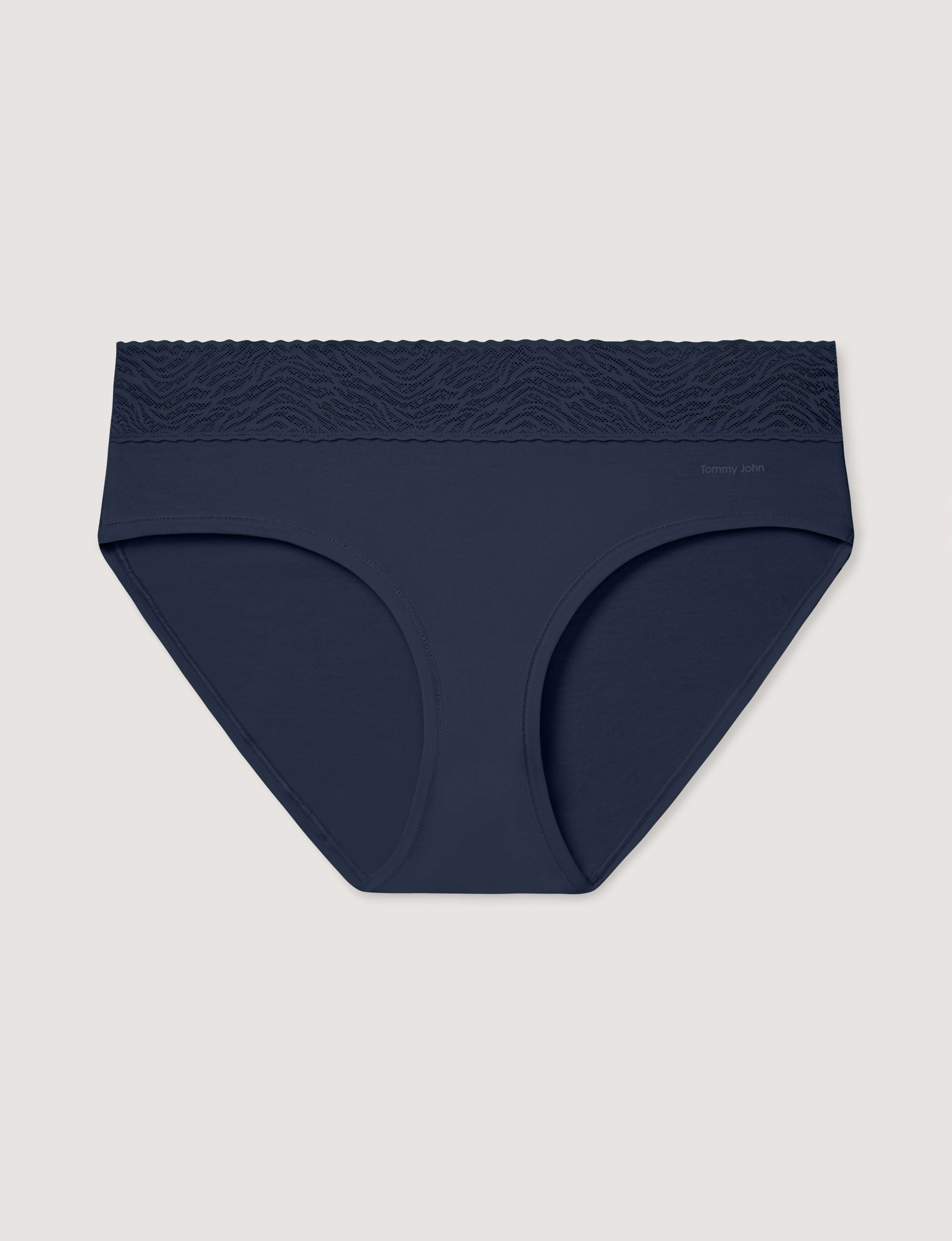 Women's Cool Cotton Brief, Lace Waist
