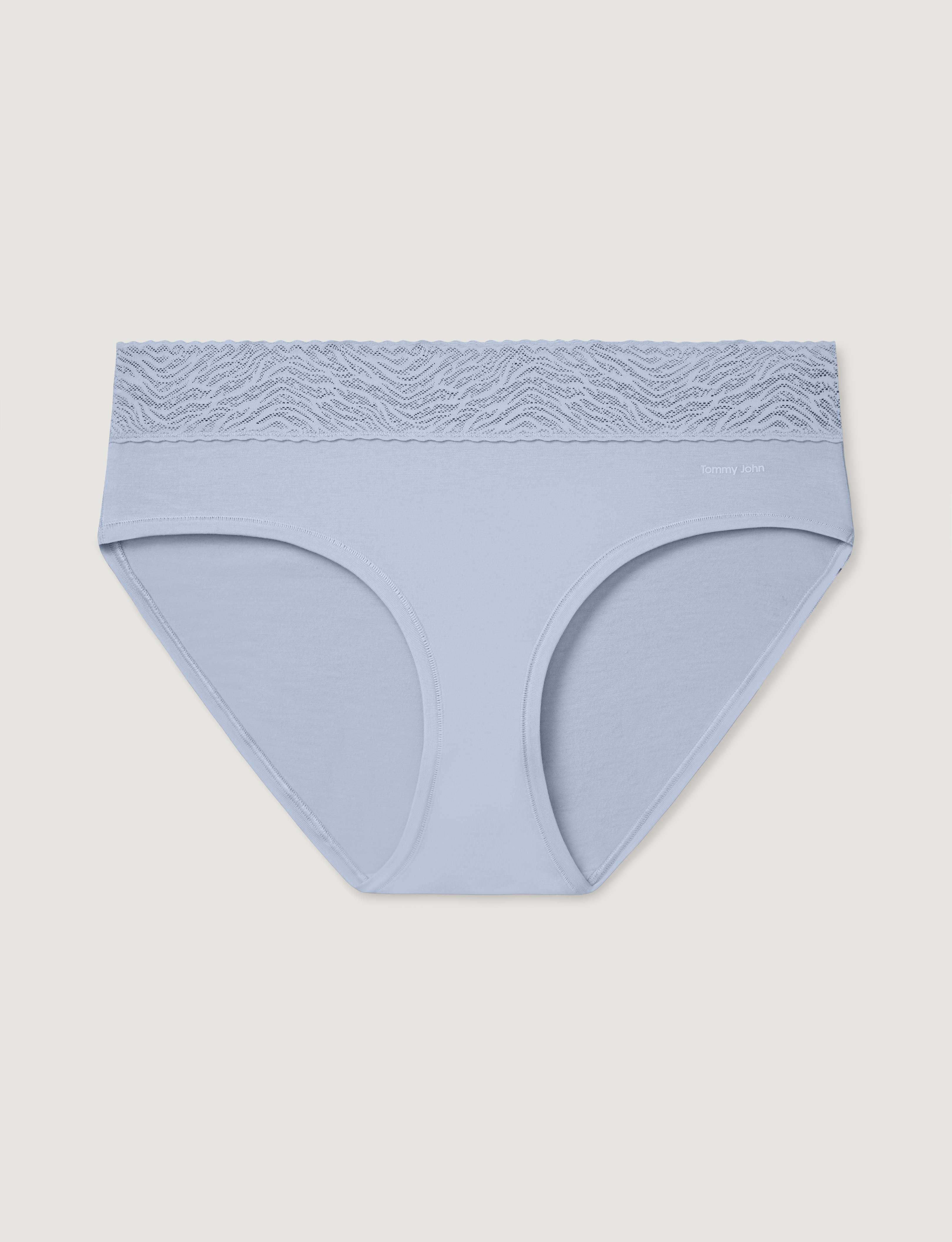 Women's Cool Cotton Brief, Lace Waist