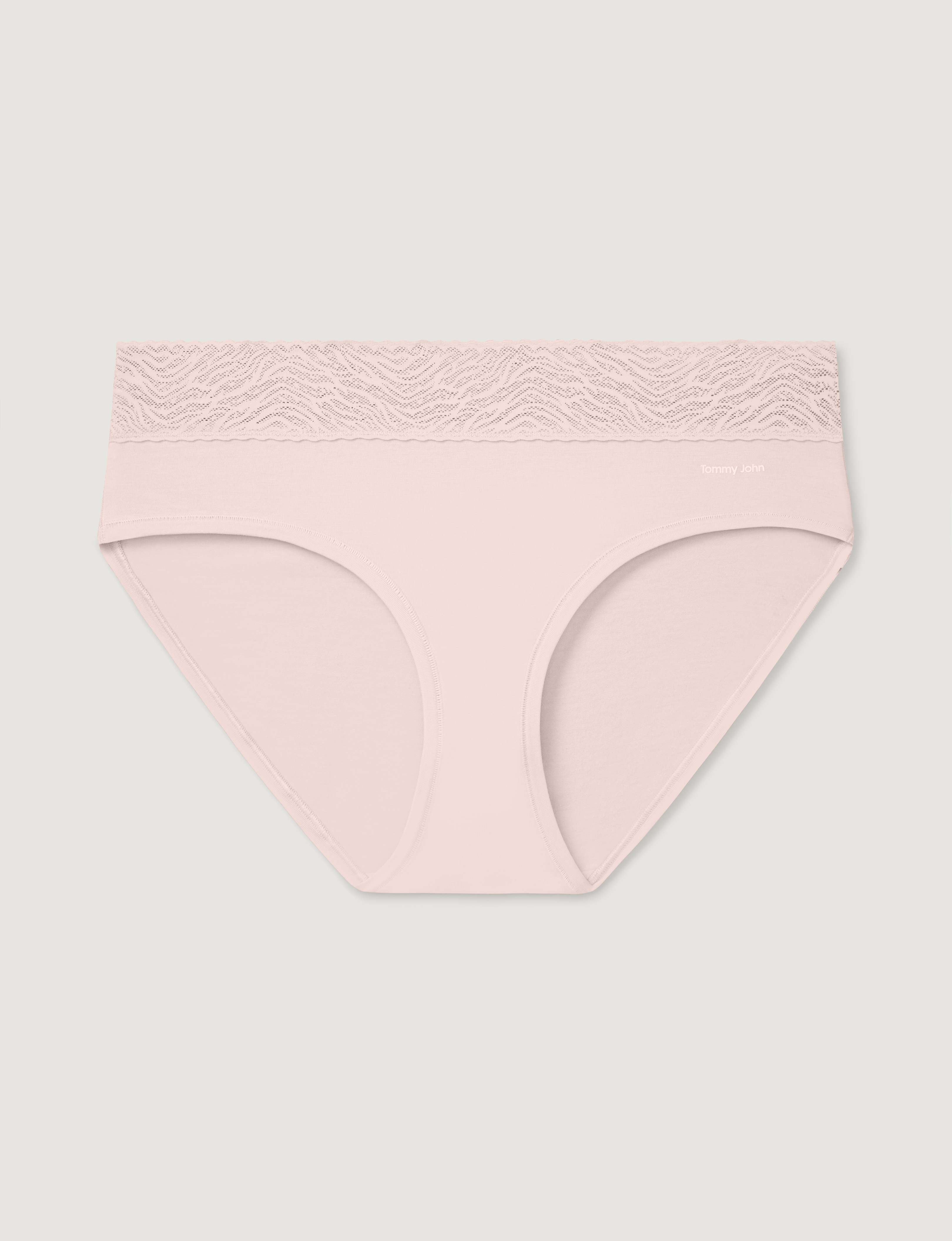 Women's Cool Cotton Brief, Lace Waist