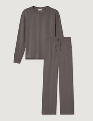 Women's Luxe Traveler Knit Long Sleeve Crew & Pant Set