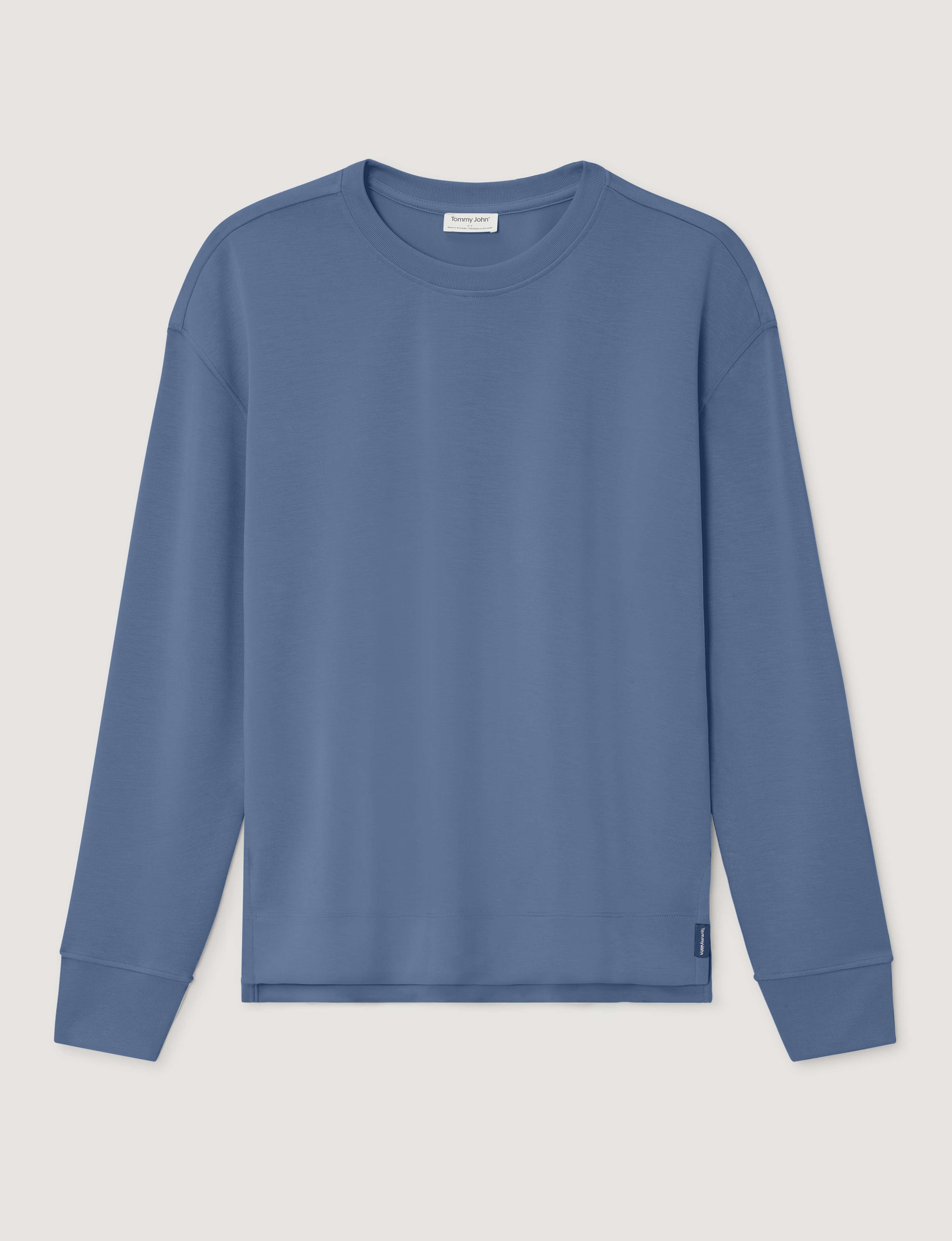 Women's Luxe Traveler Knit Long Sleeve Crew Neck