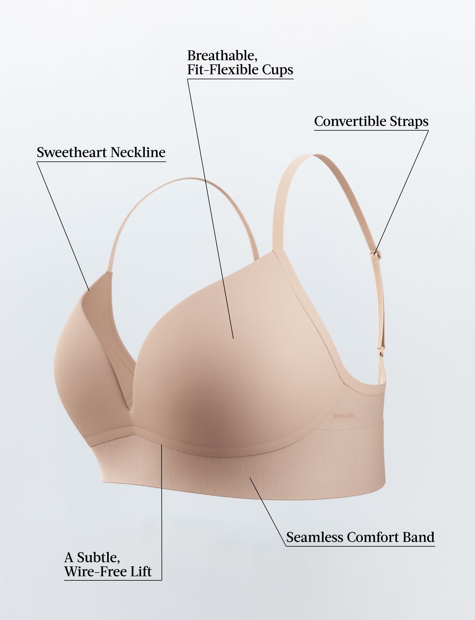 Ultimate Comfort Wireless Lift Bra